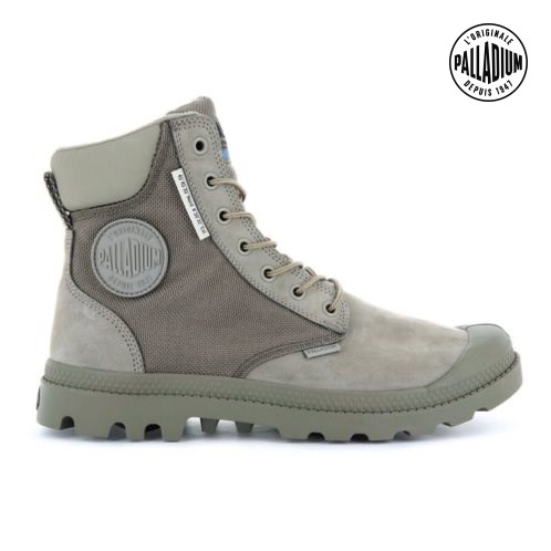 Palladium Pampa SC WPN U-S Laarzen Dames Olijfgroen | NL 89KQRUX